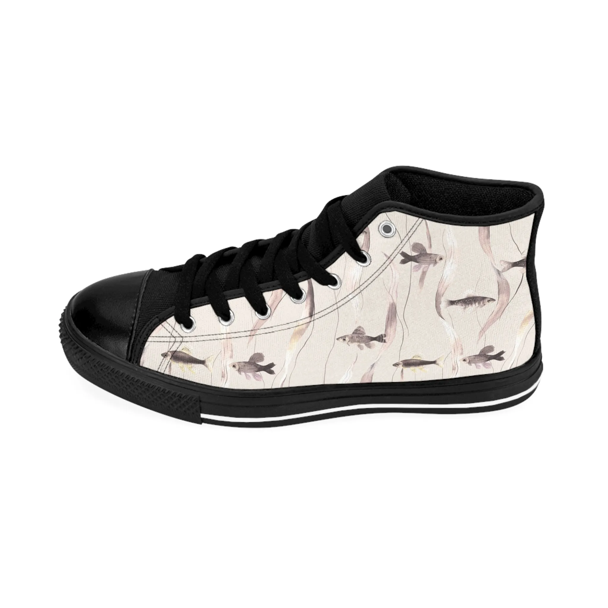 Fish and Seaweed Women's Classic Sneakers