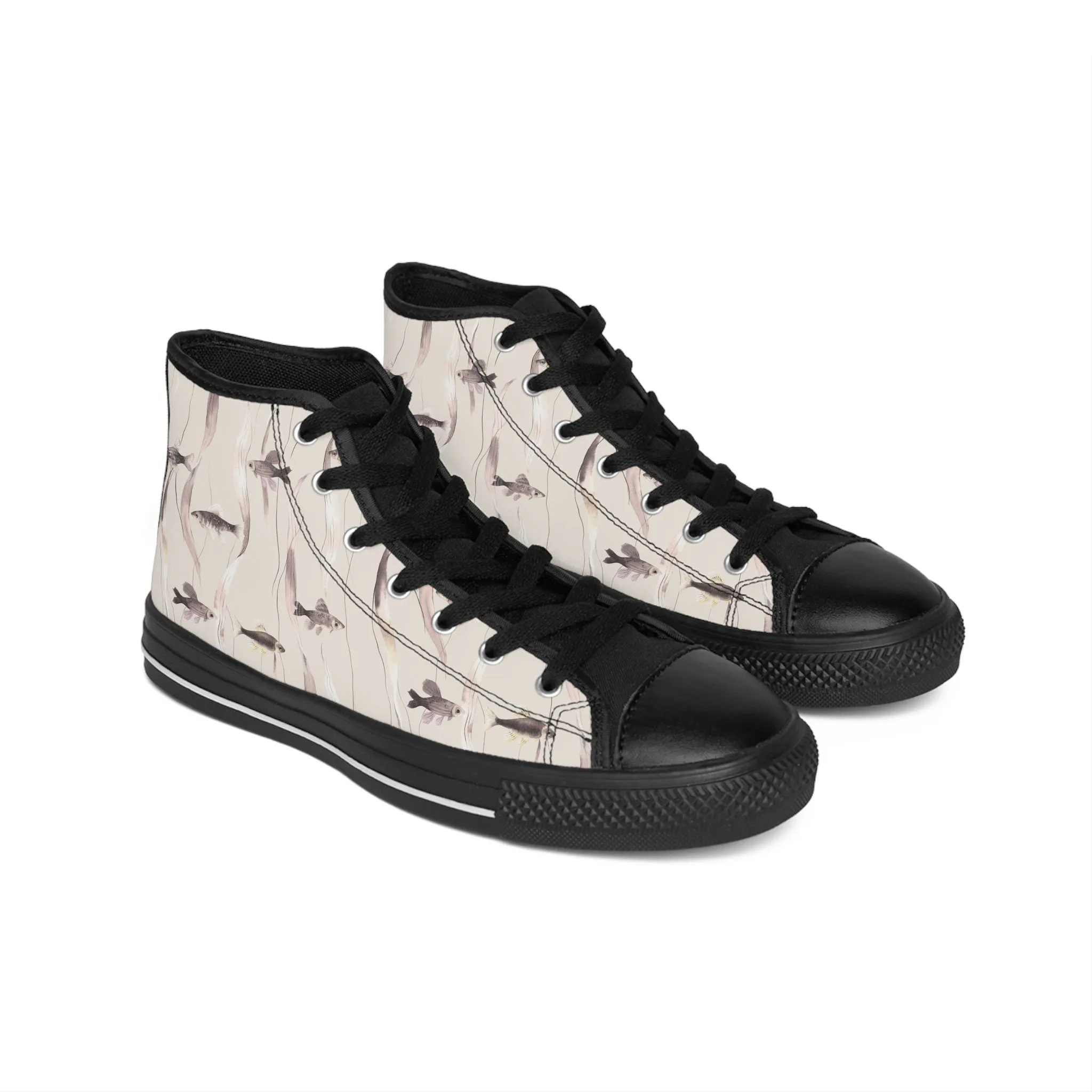 Fish and Seaweed Women's Classic Sneakers