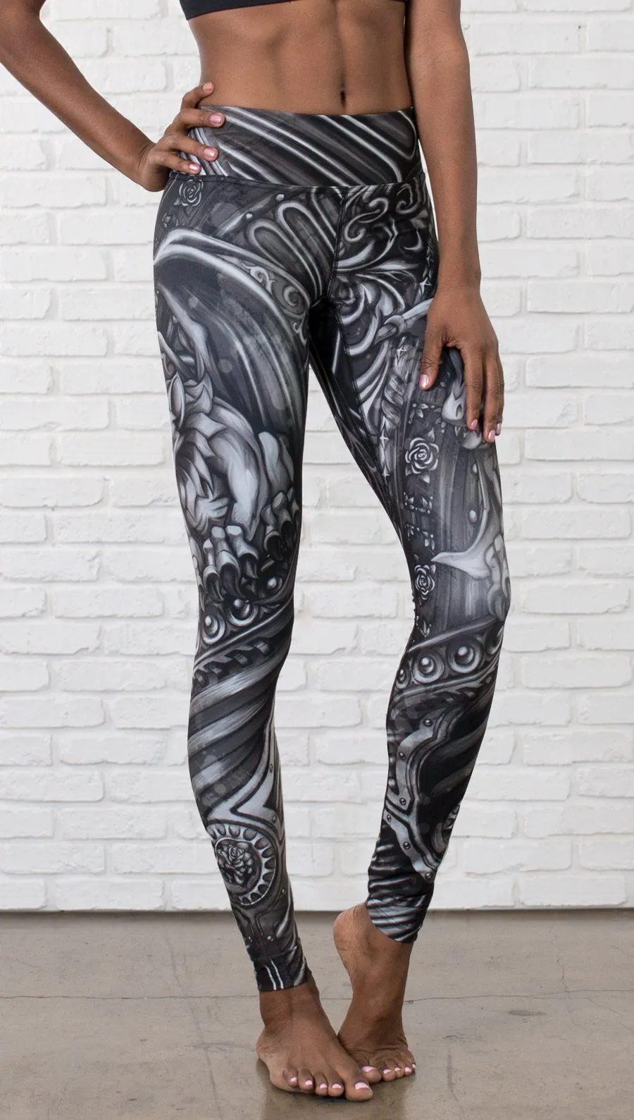 Gargoyle - Full Length Triathlon Leggings - CUSTOM ORDER