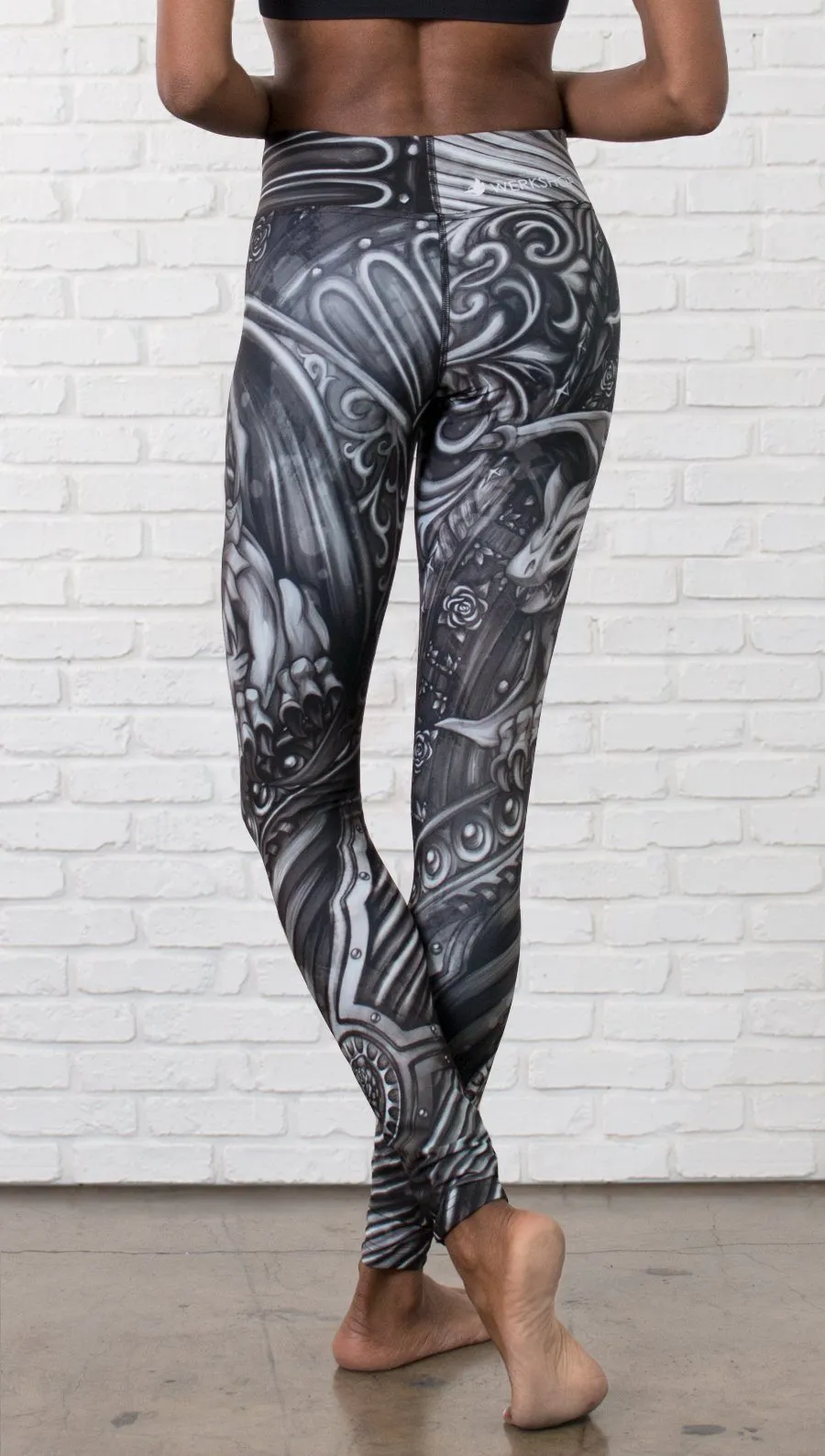 Gargoyle - Full Length Triathlon Leggings - CUSTOM ORDER