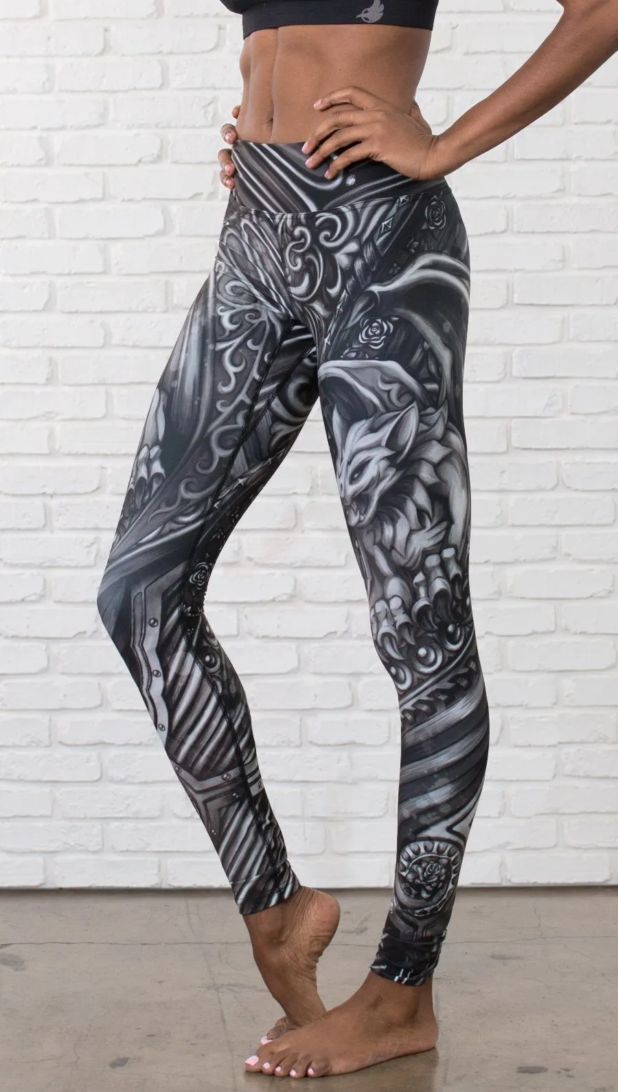 Gargoyle - Full Length Triathlon Leggings - CUSTOM ORDER