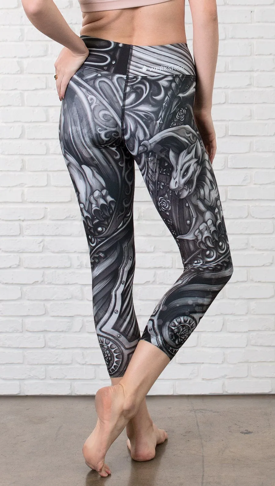 Gargoyle - Triathlon Capri Leggings - CUSTOM ORDER