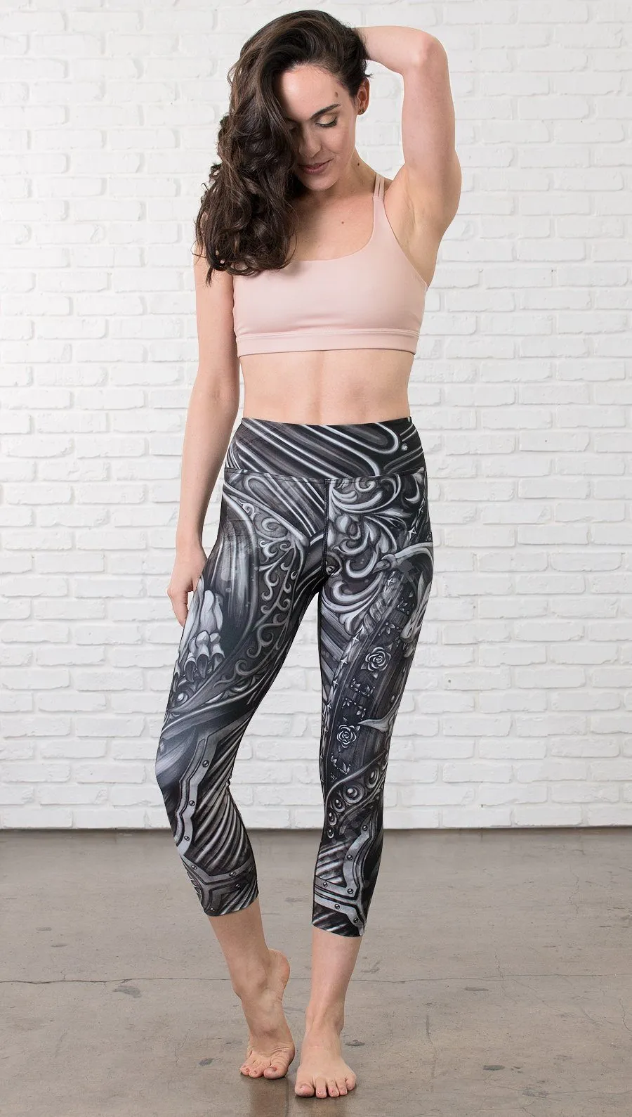 Gargoyle - Triathlon Capri Leggings - CUSTOM ORDER