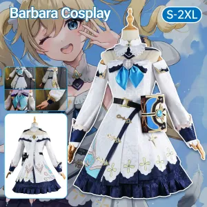 Genshin Impact Barbara Cosplay Costume