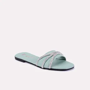 Giselle Light Green Fancy Slippers 0412506