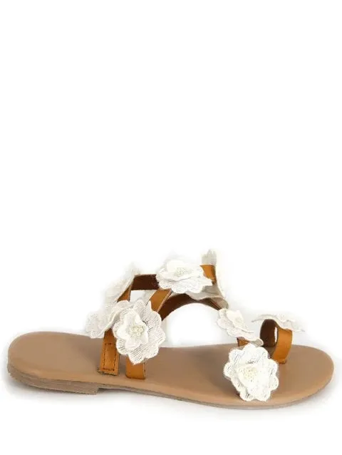 Graceful Flat Beach Sandals