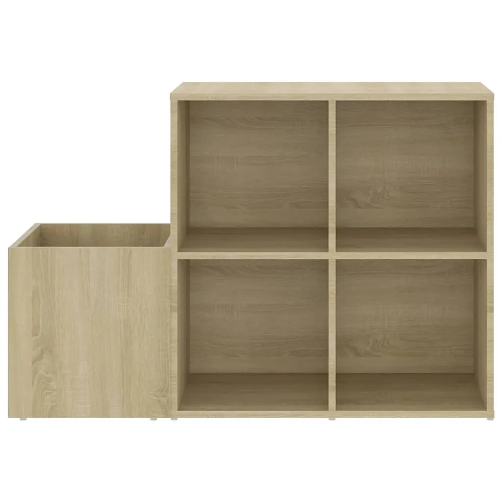 Hall Shoe Cabinet Sonoma Oak 105x35.5x70 cm Engineered Wood