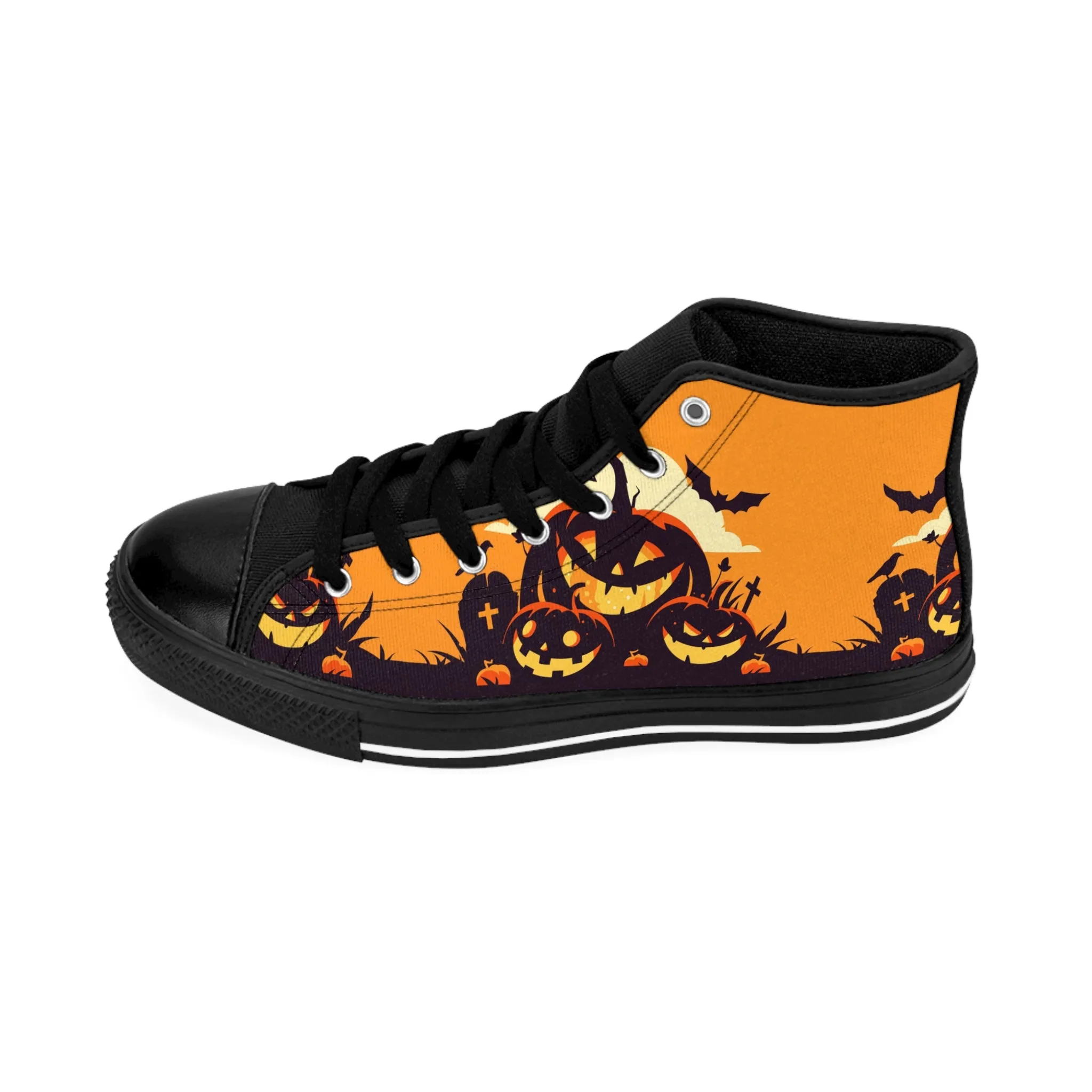 Halloween Pumpkins Women's Classic Sneakers