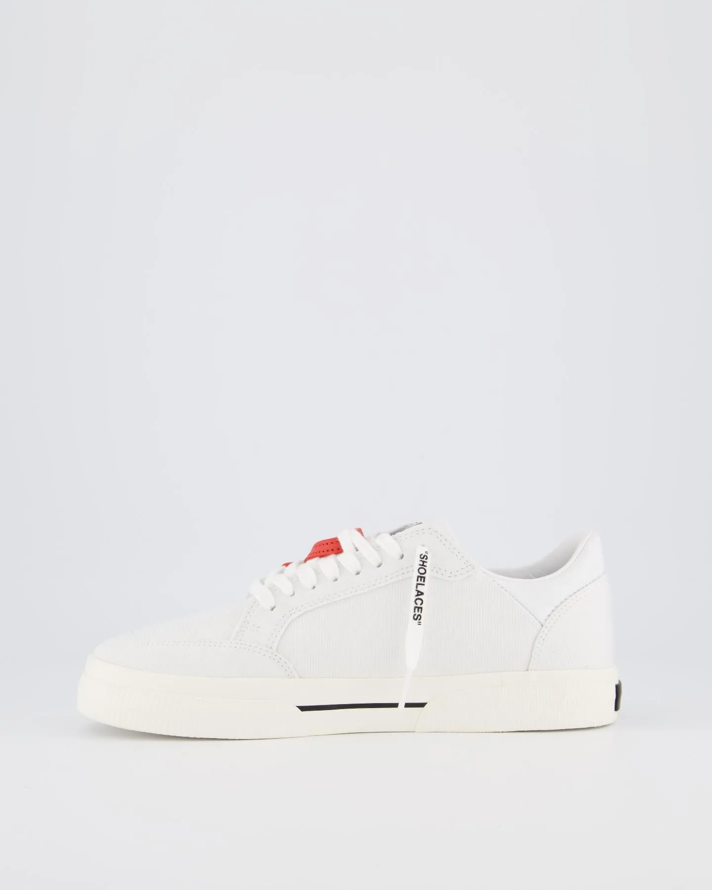 Heren New Low Vulcanized Canvas Wit