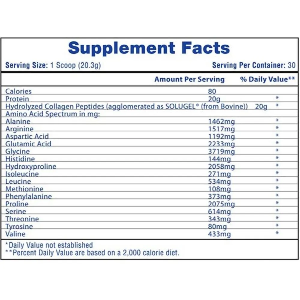 Hi-Tech Pharmaceuticals Collagen Peptides 30 Servings