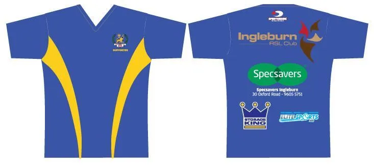 INGLEBURN RSL SOFTBALL - Supporter's Tee