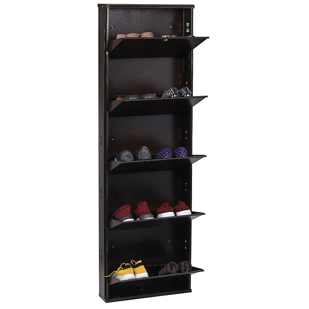 JAIMINI Metal Shoe Storage Collection Innovative Designs for Organized Living | Alloy Steel Racks with Doors & Lock | Wall Mounted, Space-Saving Solutions | Rust-Free and Sturdy