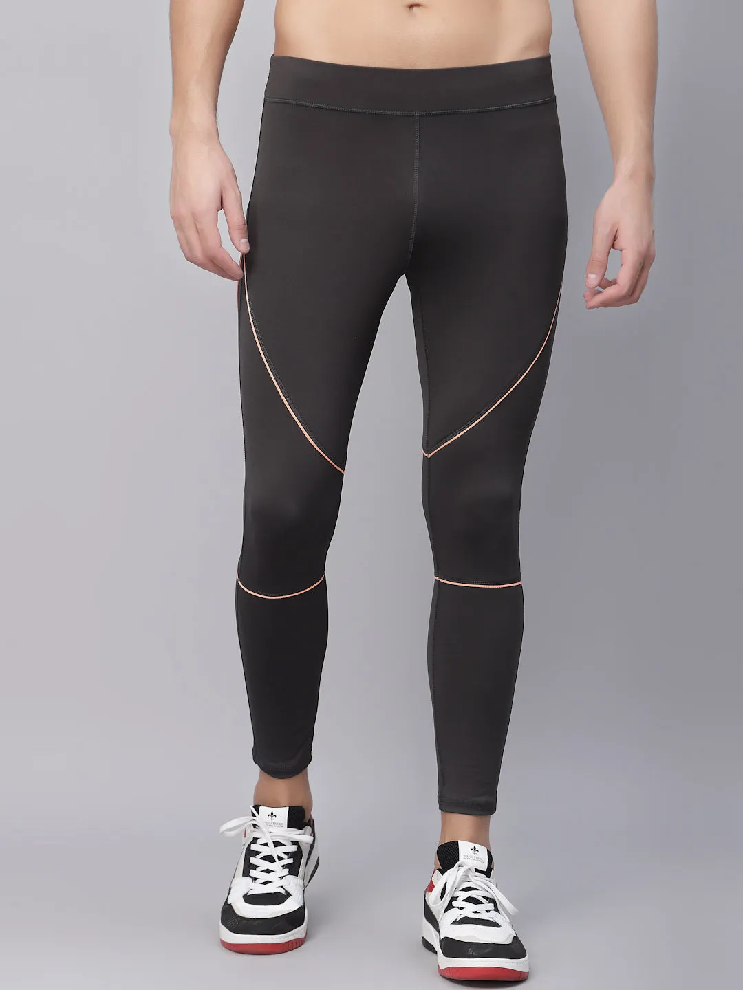 JUMP USA Charcoal Rapid-Dry Training Tights For Men