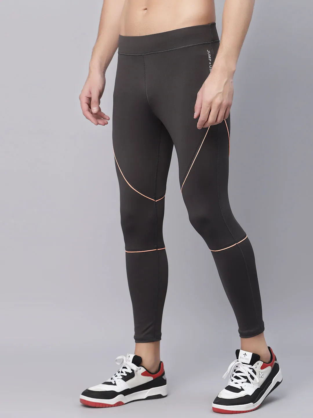 JUMP USA Charcoal Rapid-Dry Training Tights For Men