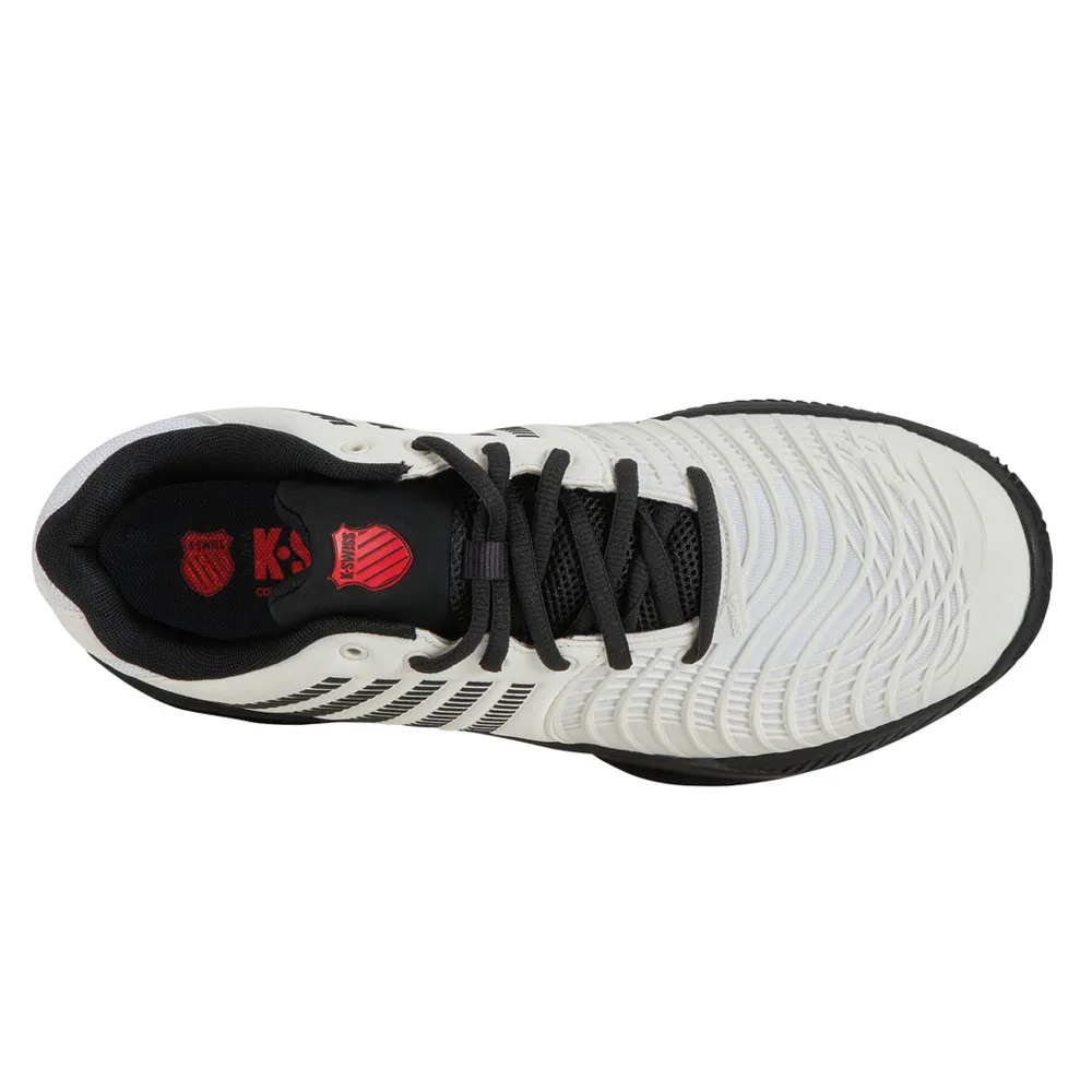 K-Swiss Express Light 3 HB (Mens) - Bright White/Stretch Limo/High Risk Red