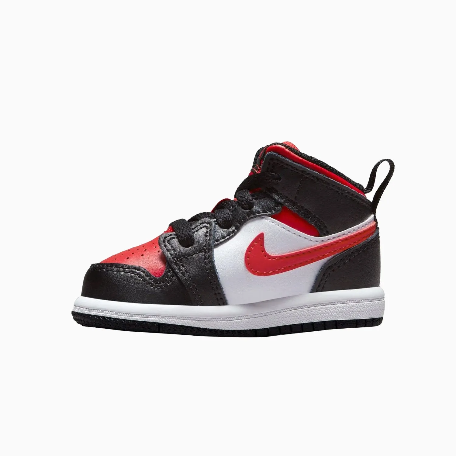 Kid's Air Jordan 1 Mid "Fire Red" Toddlers