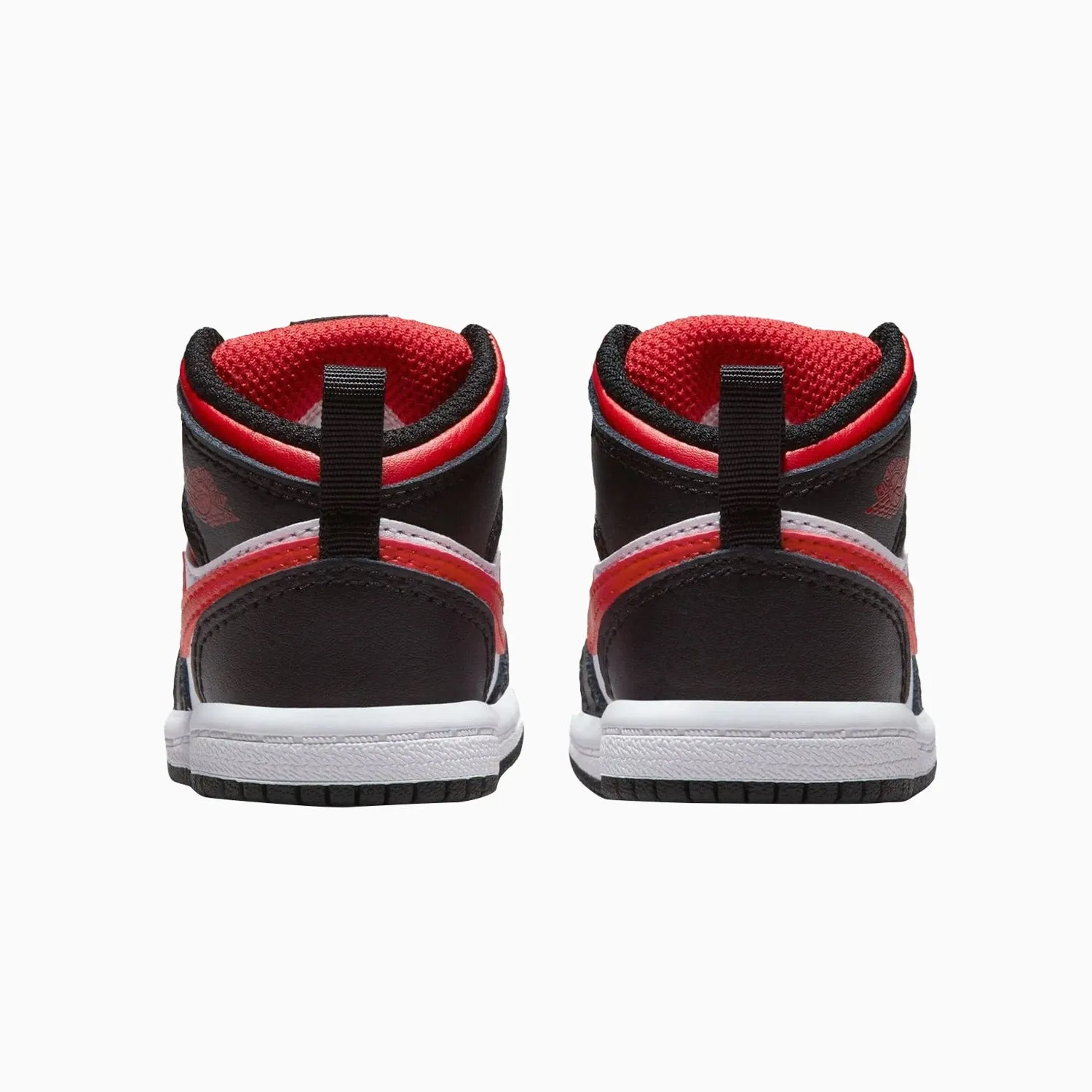 Kid's Air Jordan 1 Mid "Fire Red" Toddlers