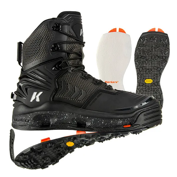 Korkers River Ops Vibram XS Trek & Felt Sole