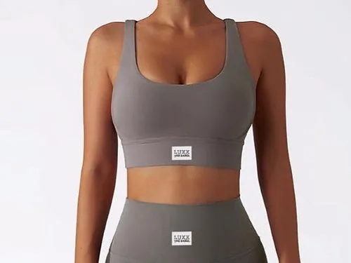 Kye Crop Top - Charcoal