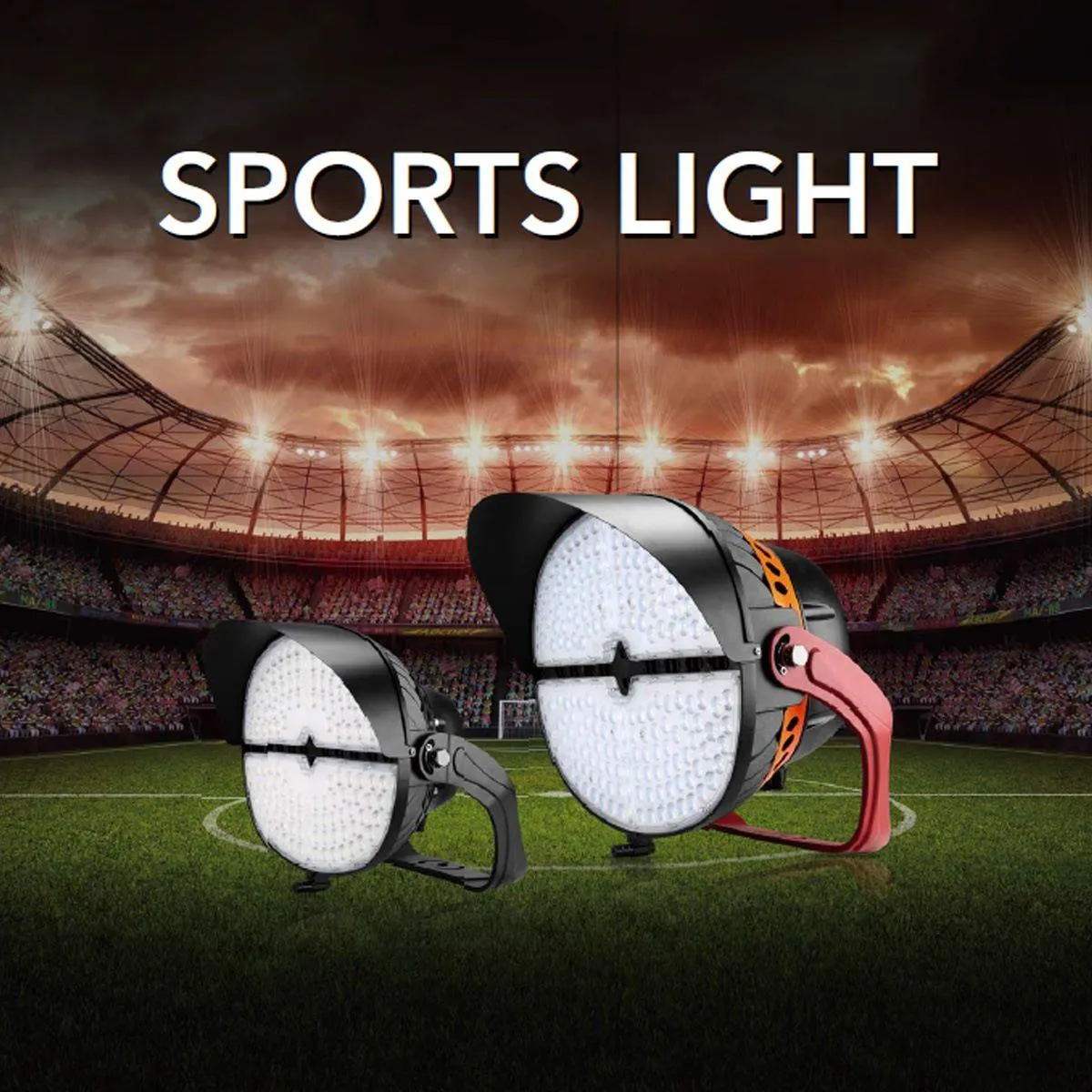 LED Sport Light, 850 Watts, 112000 Lumens, 5700K, 480V