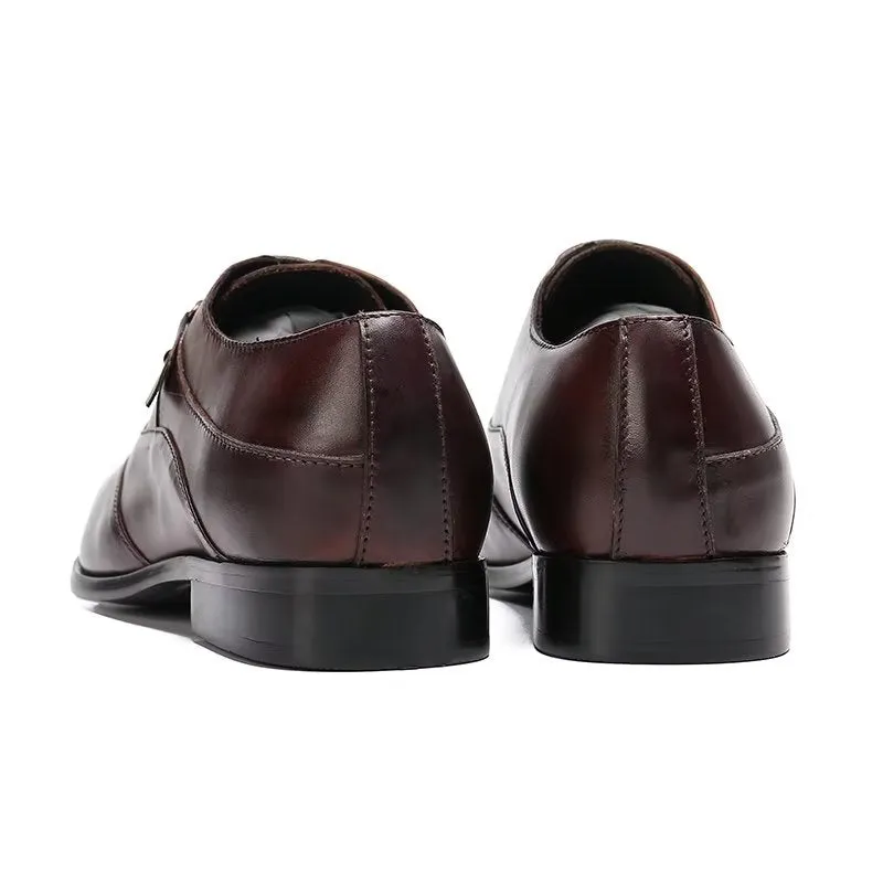 Luxury Square Toe Oxford Dress Shoes