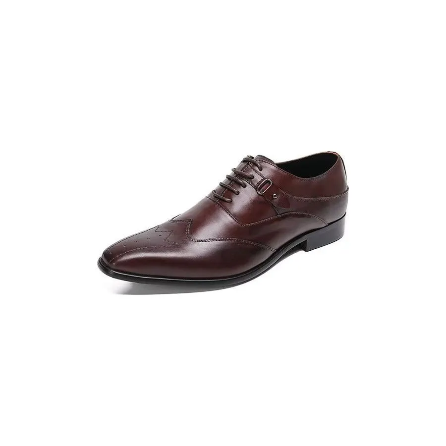 Luxury Square Toe Oxford Dress Shoes