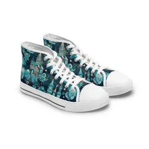 Magic Night Sky Women's High Top Sneakers