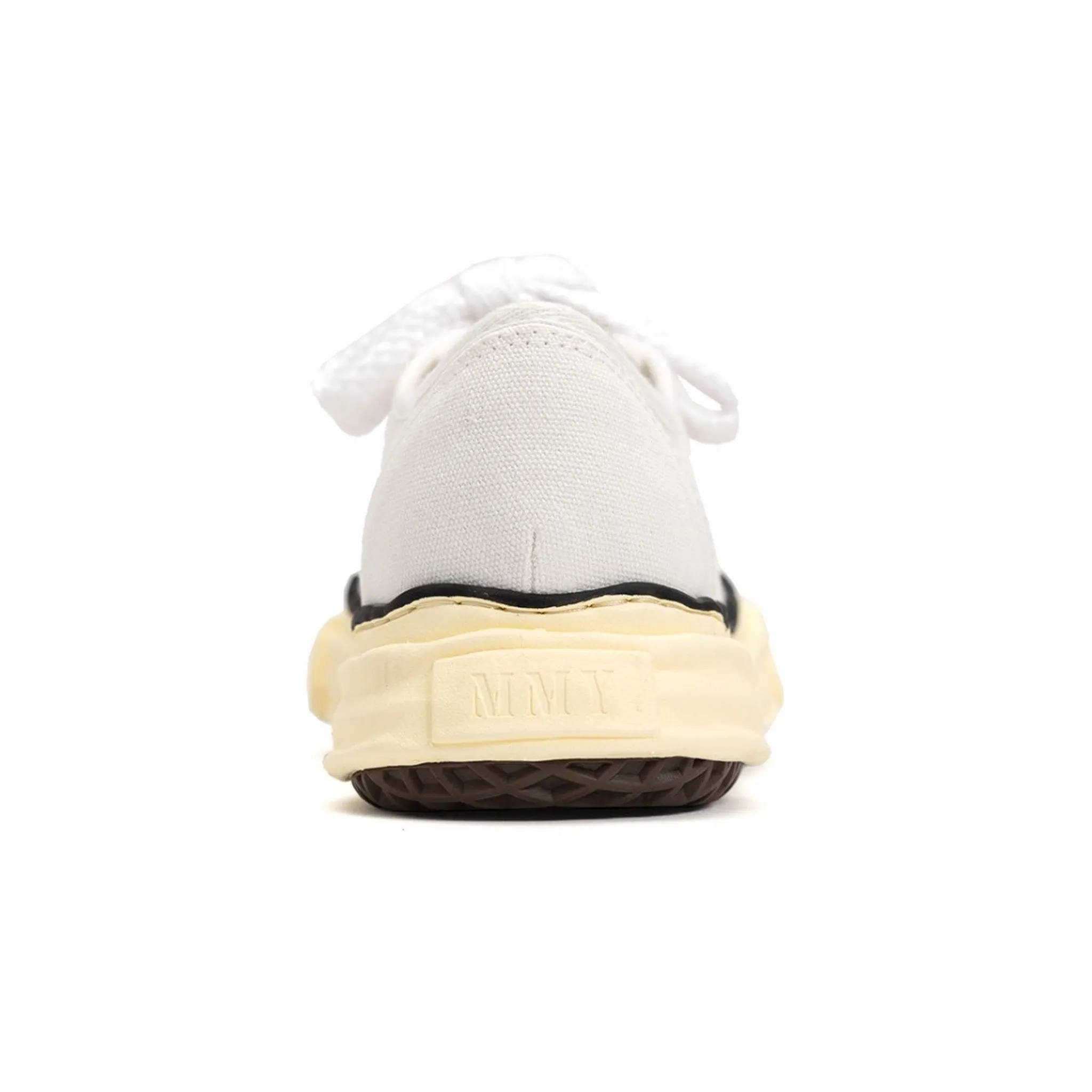 Maison MIHARA YASUHIRO "BAKER" Vintage-Like OG Sole Canvas Low-top Sneaker (White)