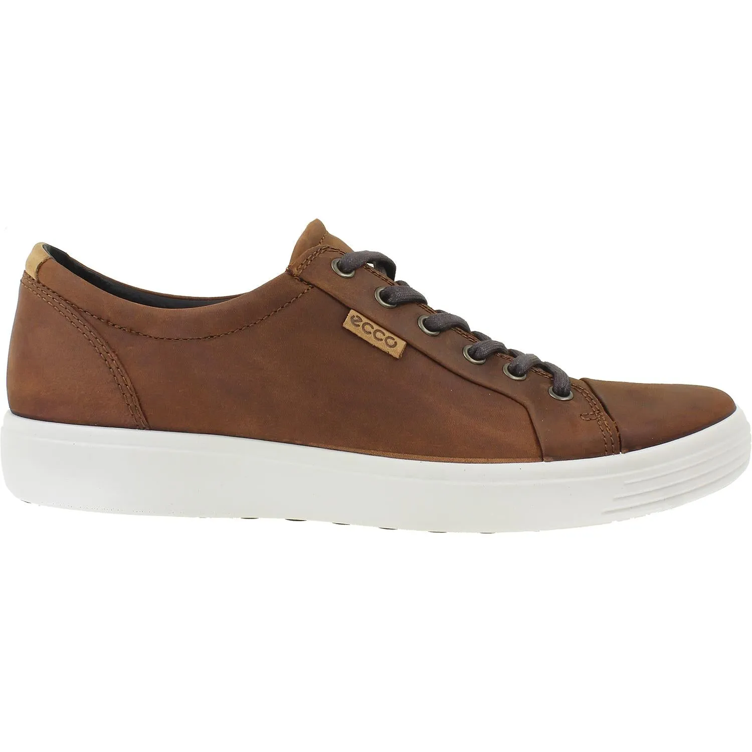 Men's Ecco Soft 7 Sneaker Cognac Drago Leather