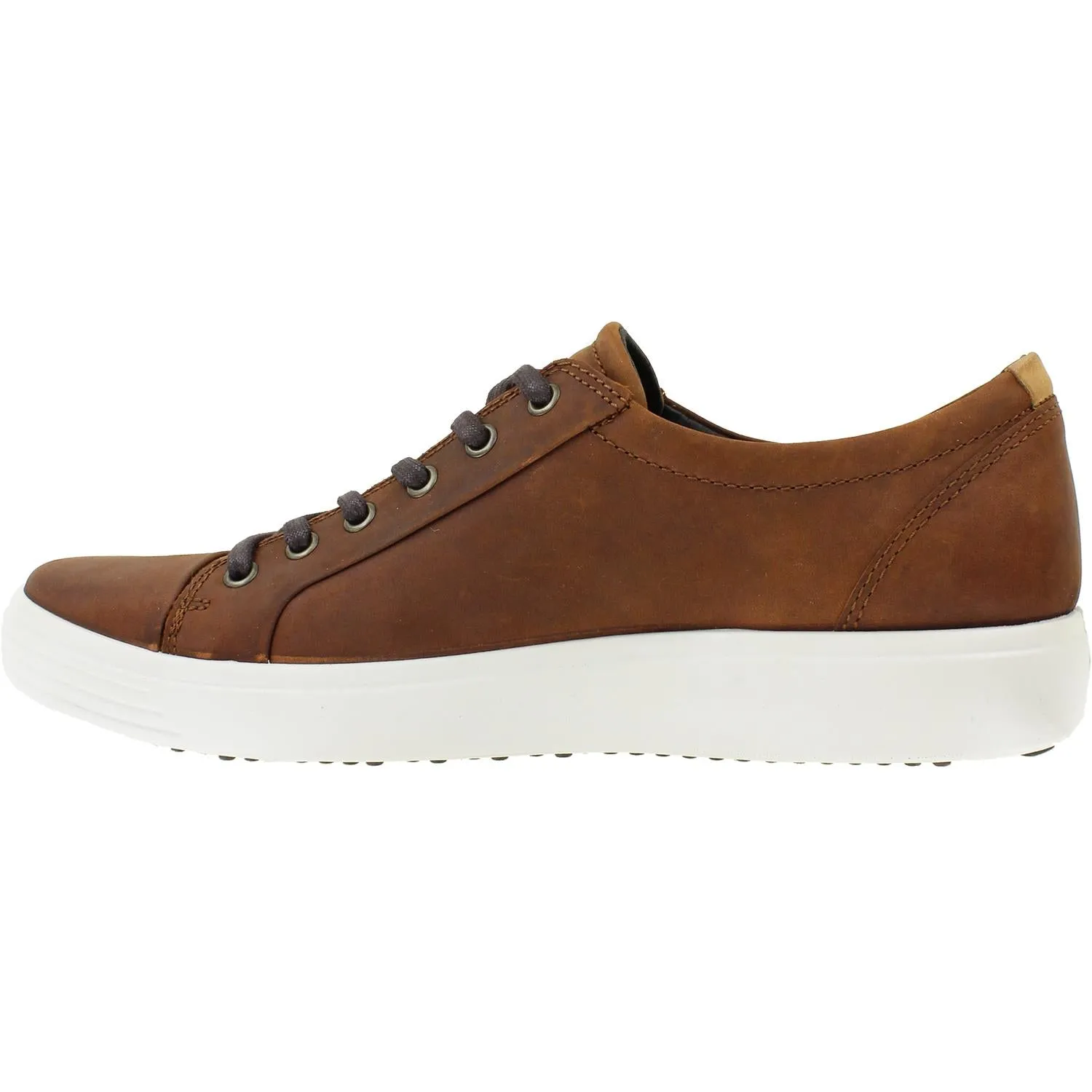 Men's Ecco Soft 7 Sneaker Cognac Drago Leather