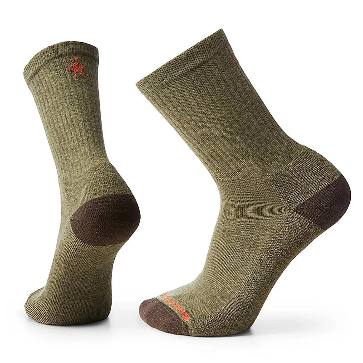 Men's Everyday Solid Rib Crew Socks