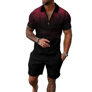 MEN'S FASHION POLO SHIRT SET 13675083YM