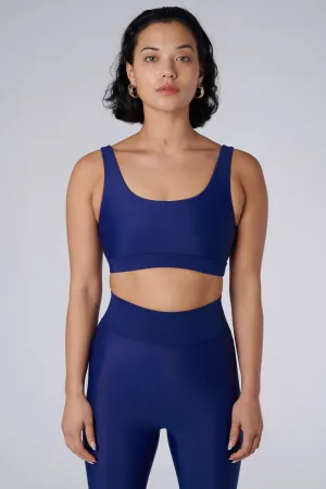 Mera Classic Sports Bra | Recycled Nylon | Royal