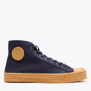 MILITARY GUM HIGH TOP - NAVY