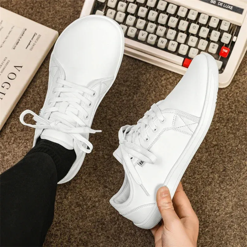 Minimalist Leather Barefoot Sneakers