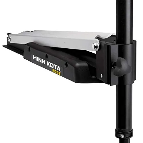 MINN KOTA Edge Freshwater Cable-Steer Bow-Mount Trolling Motor with Heel-Toe Foot Control and Latch & Door Bracket