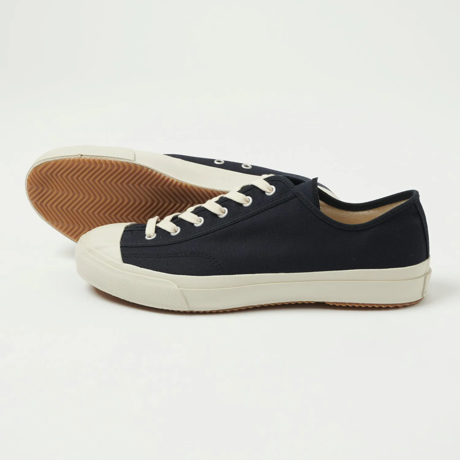 Moonstar Gym Classic Canvas/Rubber Sneaker - Dark Navy