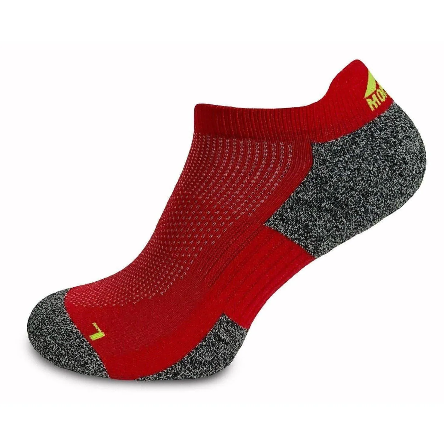 More Mile Challenger Running Socks - Red