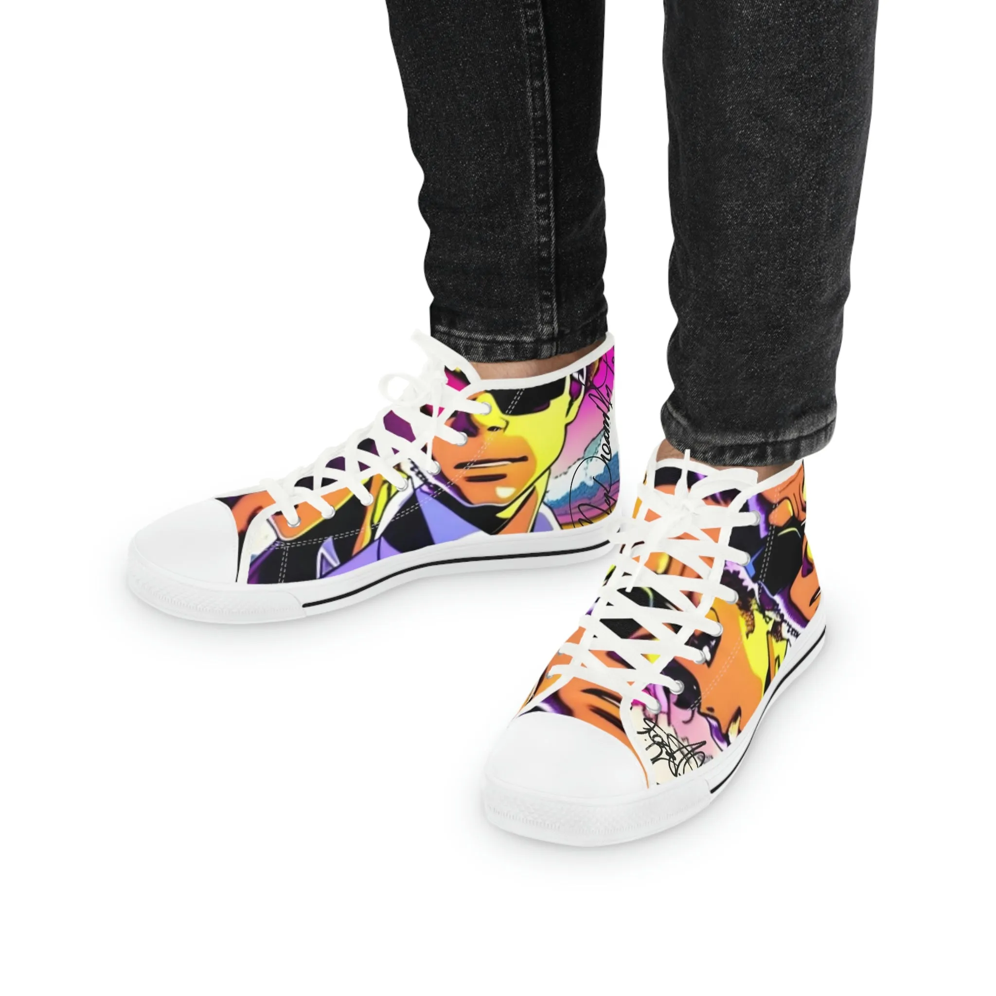 MyDreamMyTee Men's High Top Sneakers