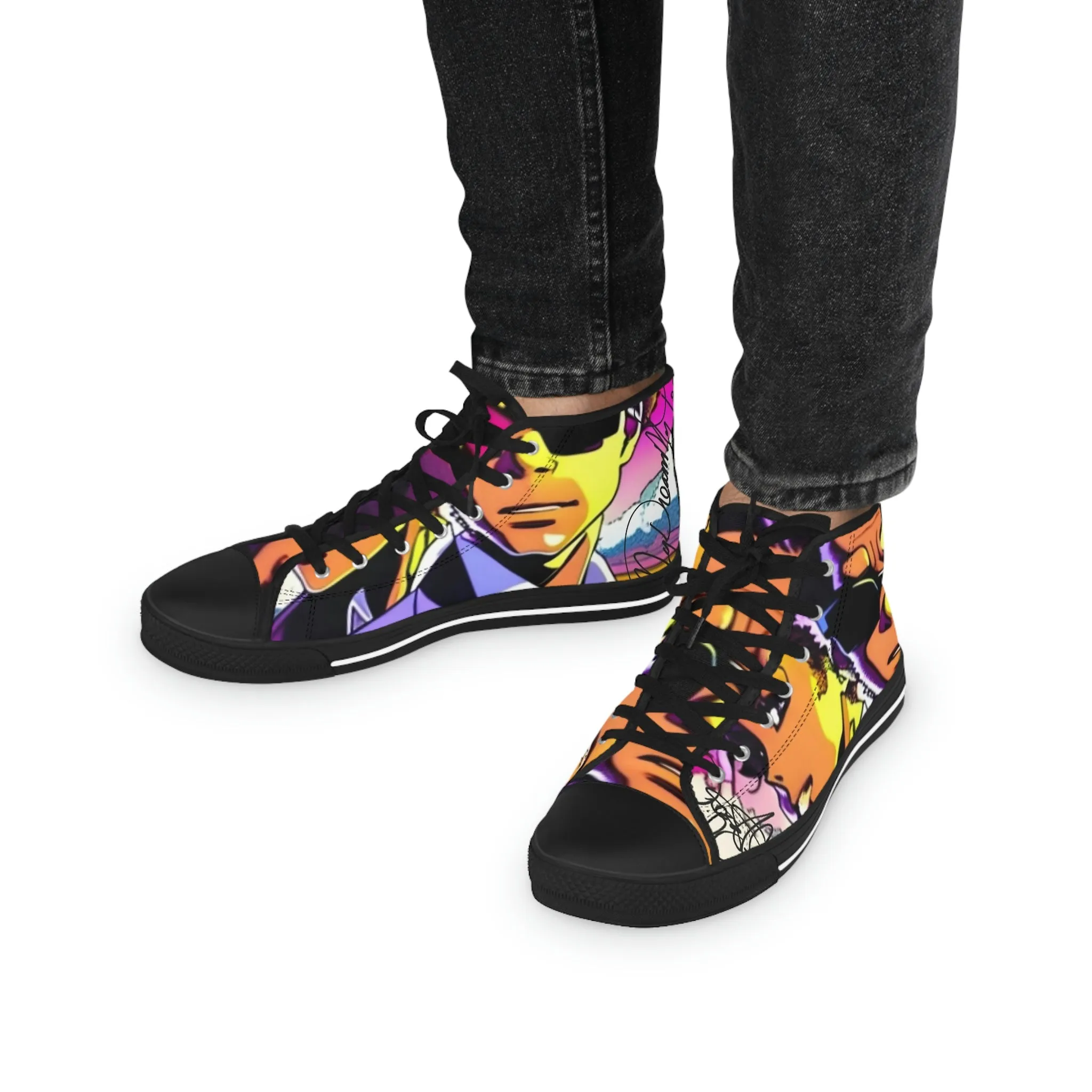 MyDreamMyTee Men's High Top Sneakers