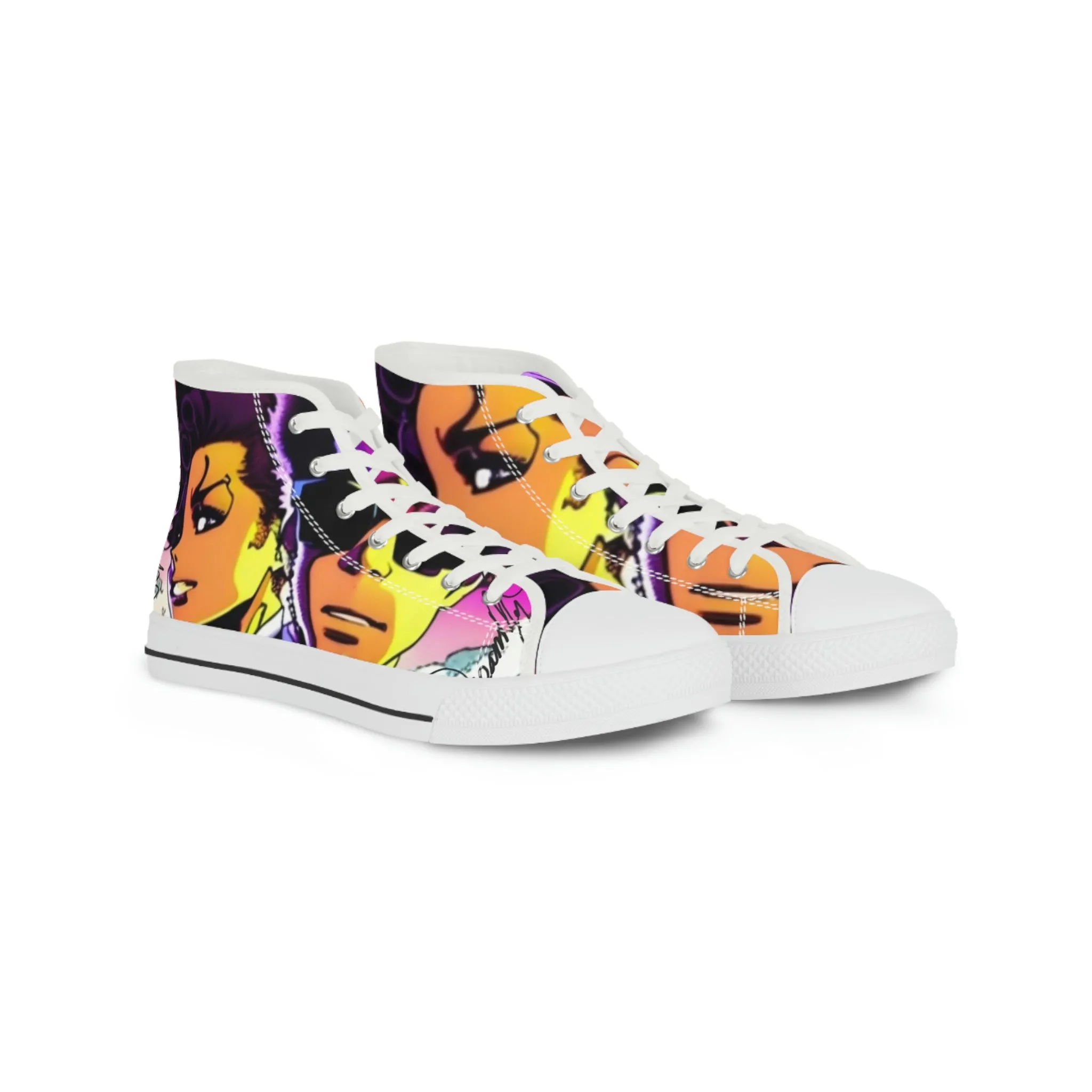 MyDreamMyTee Men's High Top Sneakers