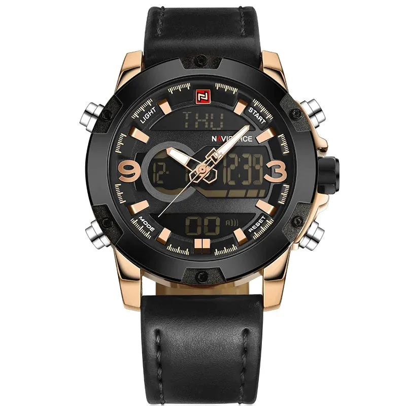 Naviforce Luxury Analog Digital Watch KD02