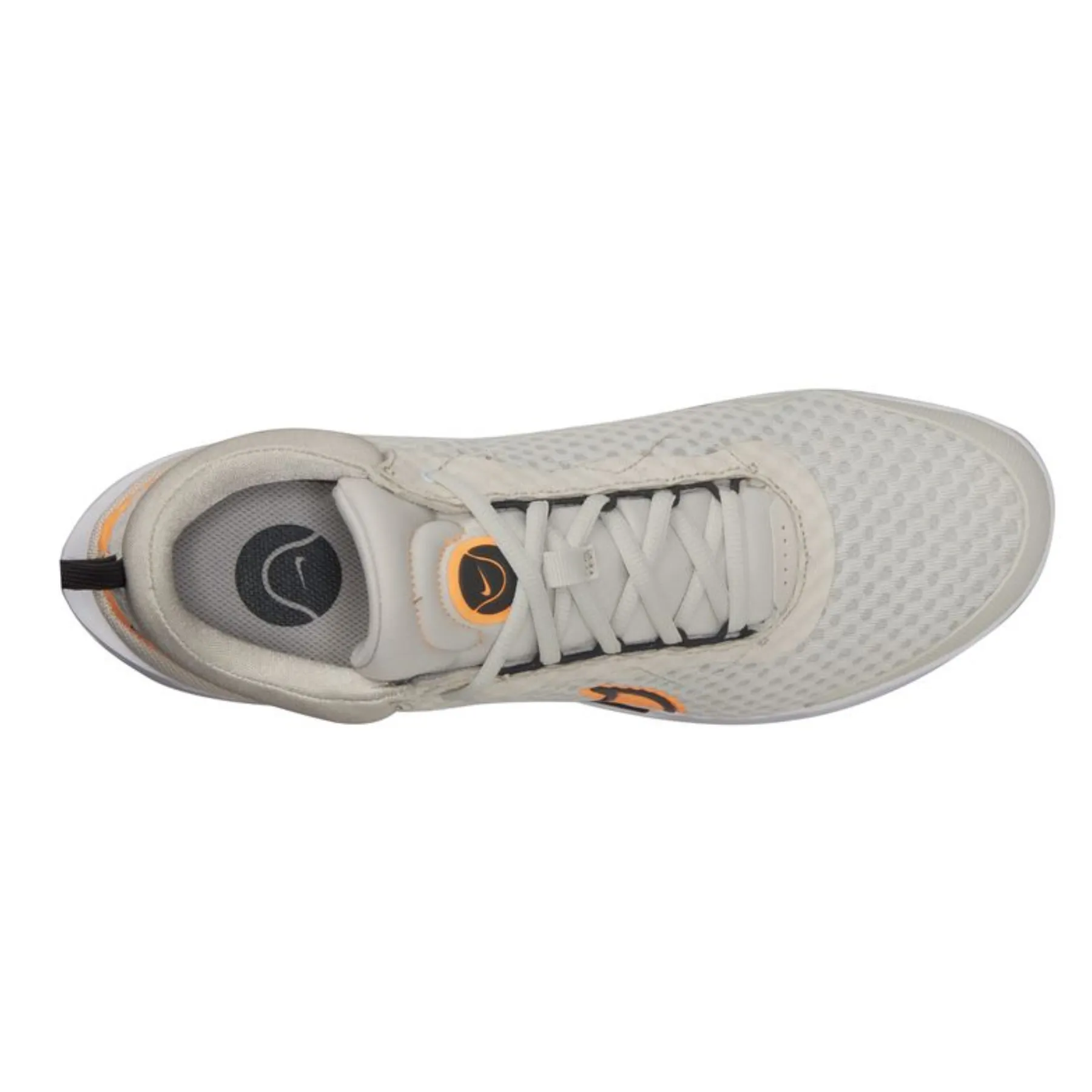 Nike Court Zoom Pro Men Hard Court  Tennis Shoes - Light Bone/Peach Cream-DK Smoke Grey