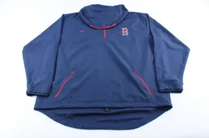 Nike Embroidered Logo Boston Red Sox Pullover Jacket