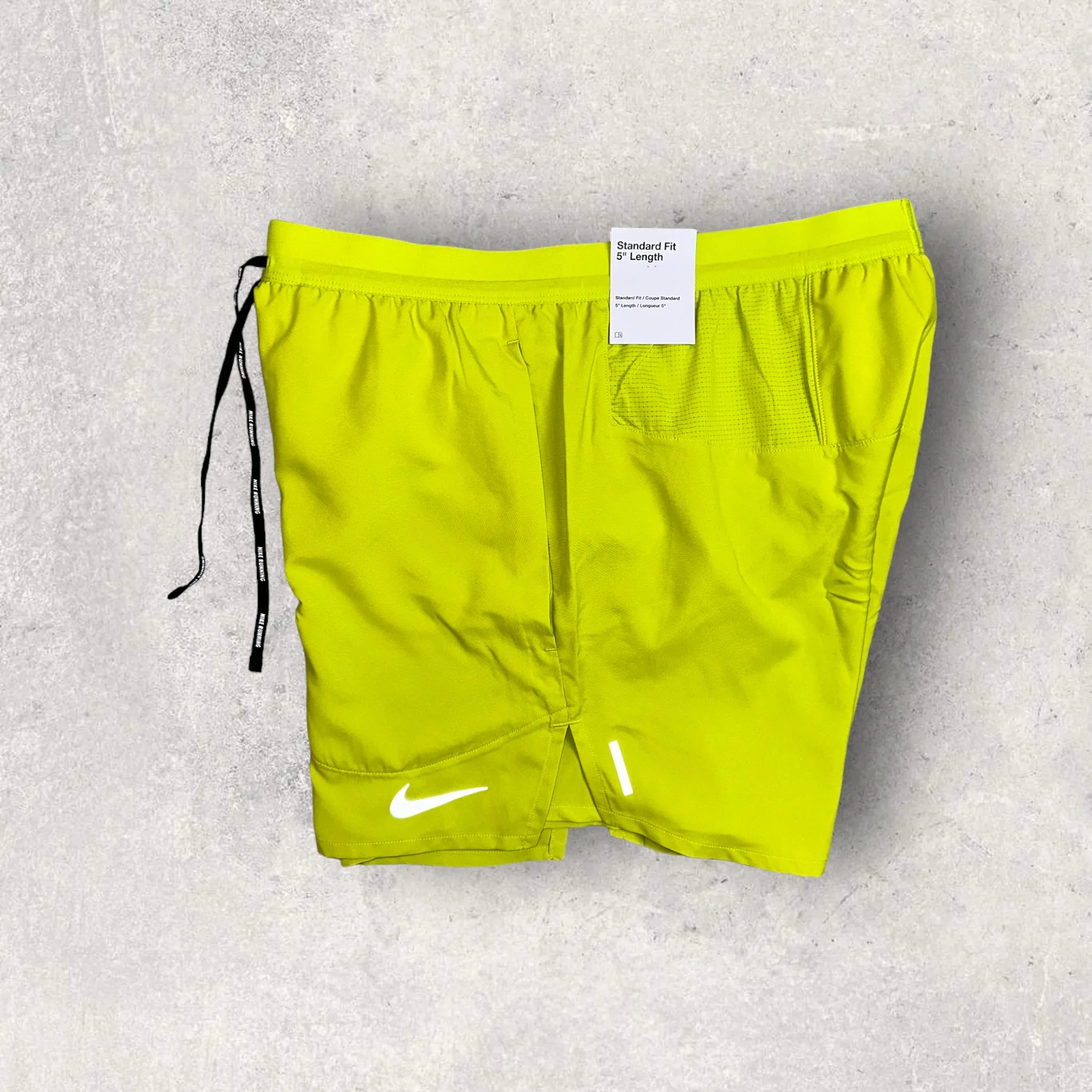 NIKE MILER 1.0 T-SHIRT/SHORT SET - BRIGHT CACTUS