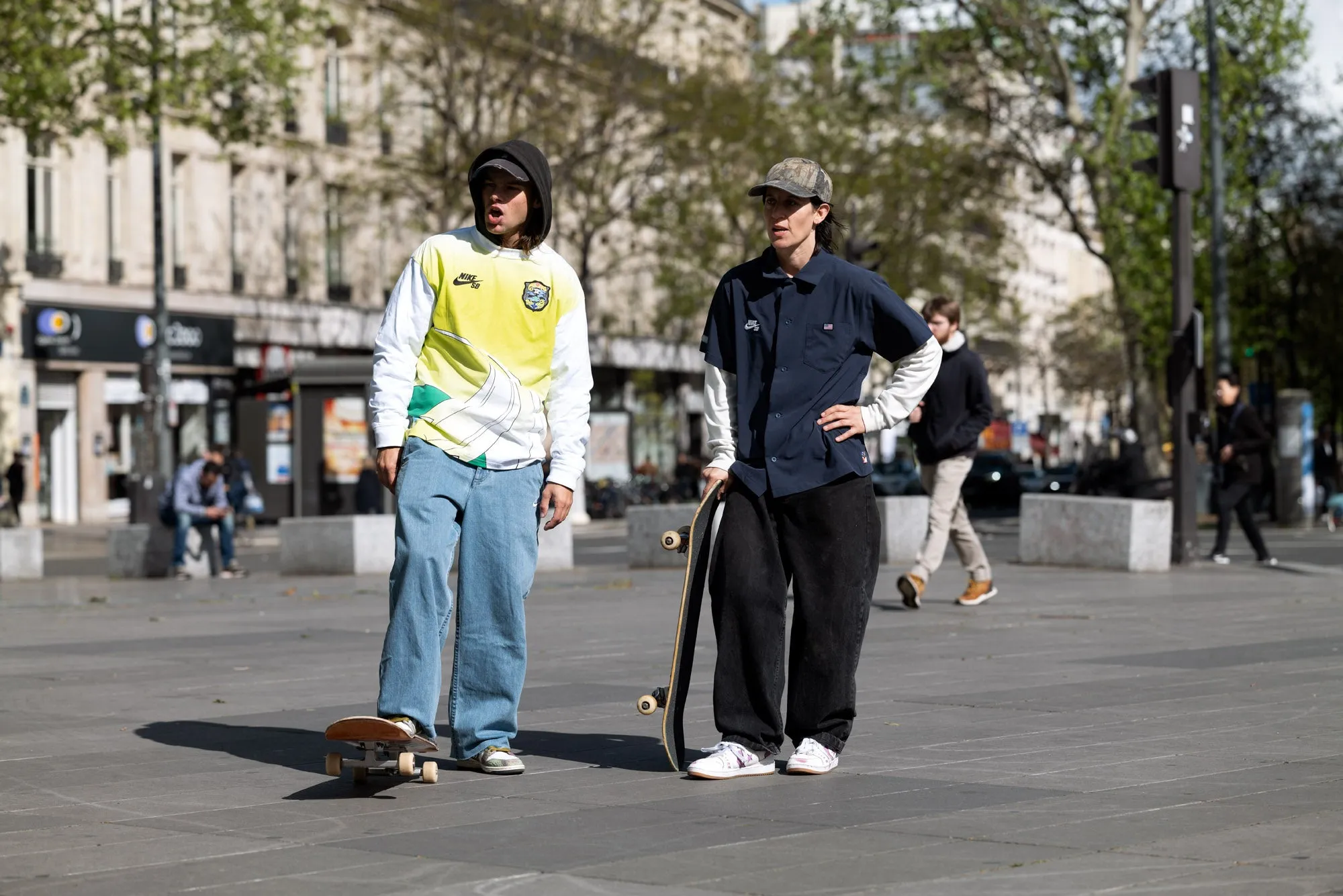 Nike SB Agnostic Olympics Long Sleeve Skate Tee (Nike Skateboarding Federation Kit)