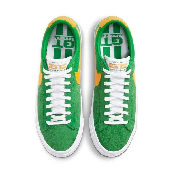 Nike SB Blazer Low PRO GT Lucky Green - University Gold - White