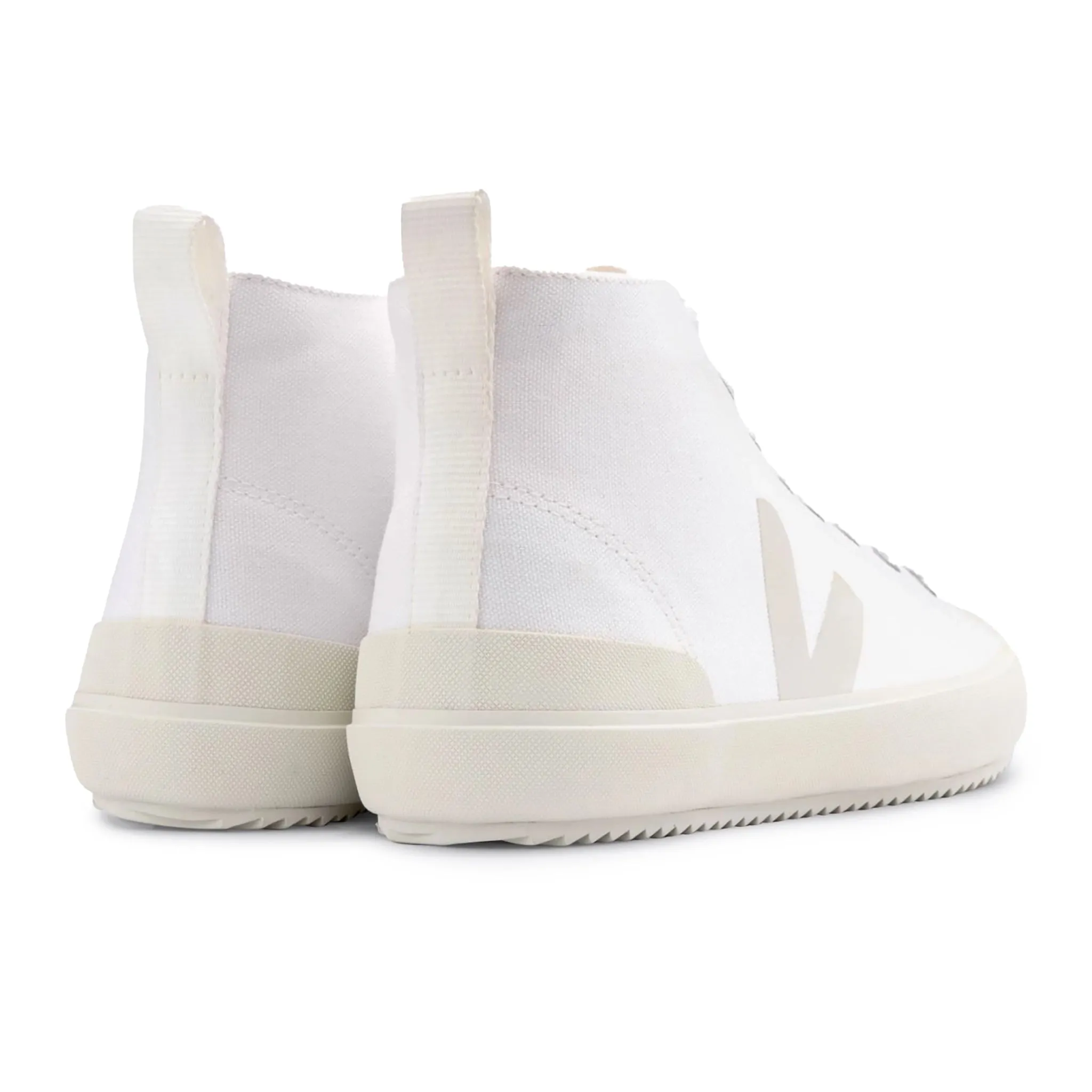 Nova High Top Canvas Trainer -  White Pierre