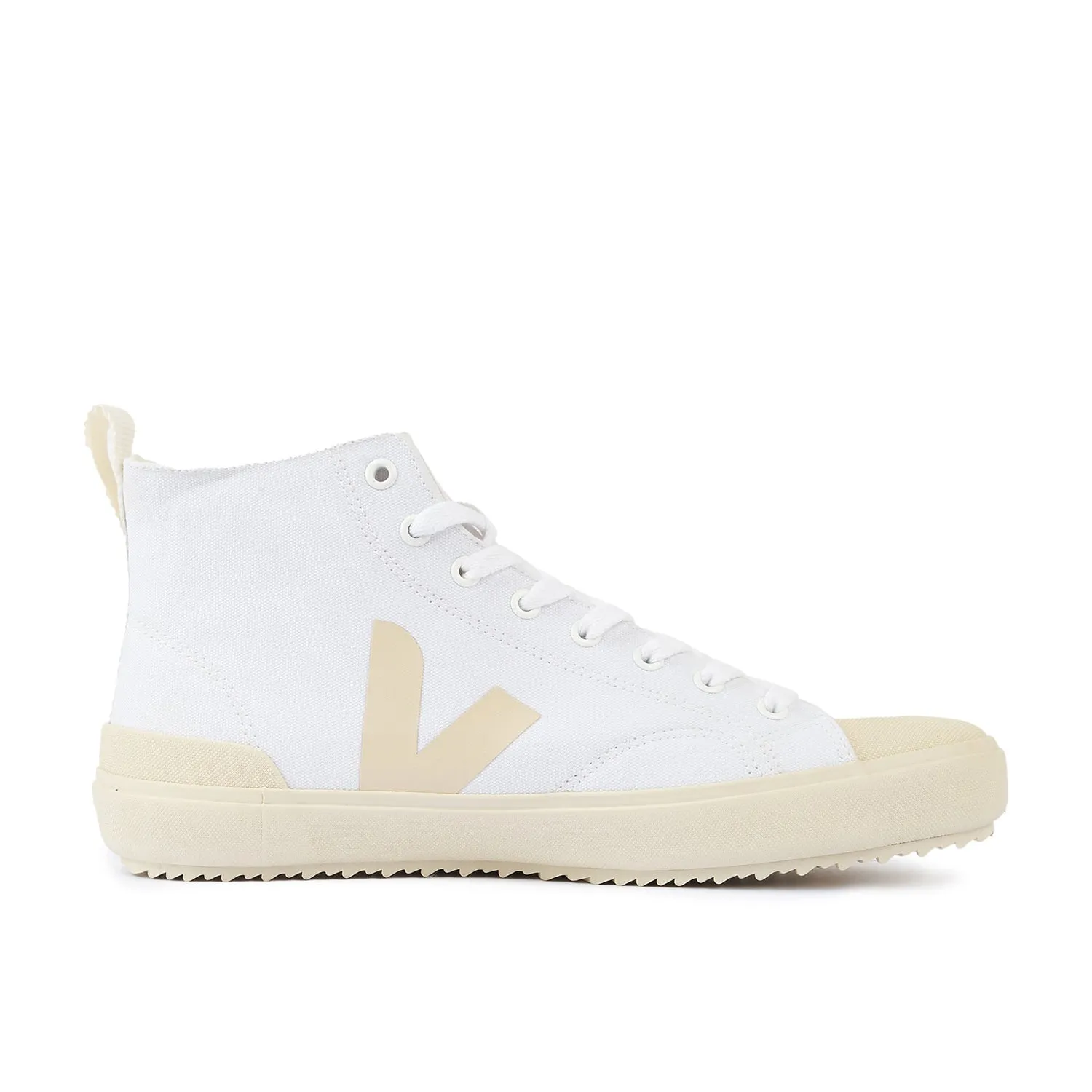 Nova High Top Canvas Trainer -  White Pierre