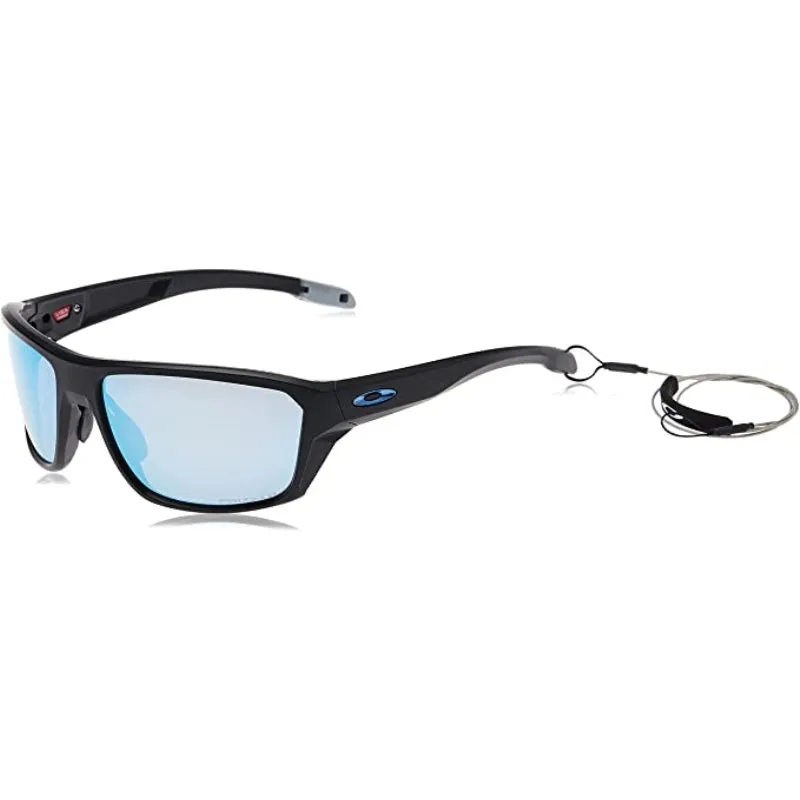 Oakley Split Shot Men Matte Black Prizm Deep H2O Polarized